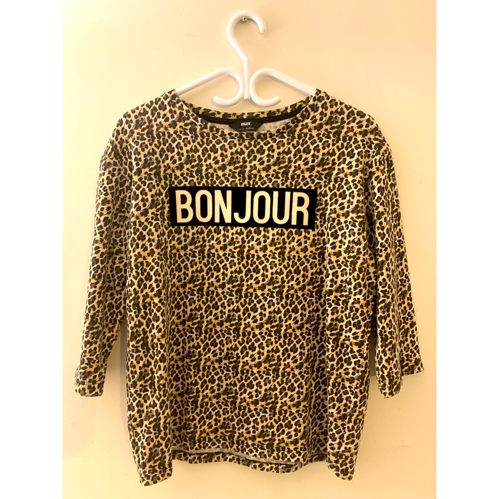 Cheetah Print Shirt
